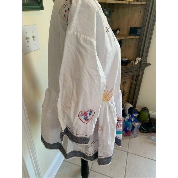 Anthropologie Holding Horses World Traveler Peplum Top - Picture 9 of 14